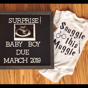 Snuggle This Muggle Harry Potter Infant Onesie